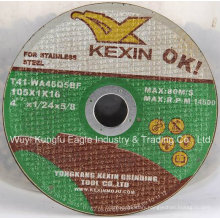 105X1X16mm Cutting Disc /Cutting Wheel for Stainless Steel